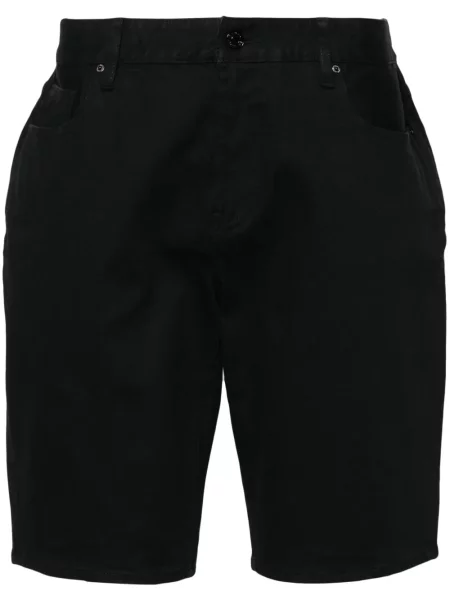 Džínové šortky Armani Exchange černé