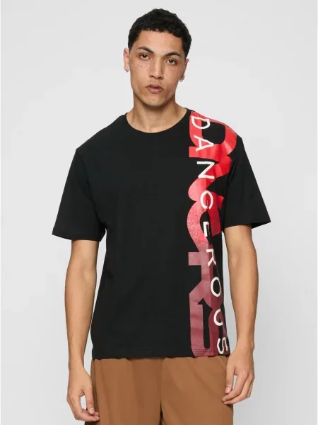 Тениска Dangerous Dngrs черно