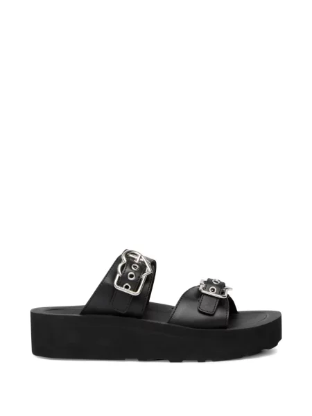 Sandale Love Moschino cu cataramă cu bretele negru