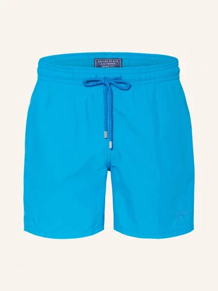 Vilebrequin Koupací Šortky Moorea Watereffect S Potiskem Aktivujícím Se Vodou tyrkysová