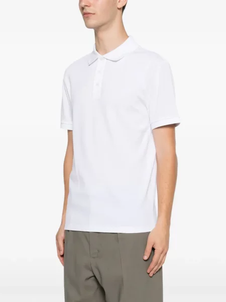 Polo majica Balmain s vezom bijela