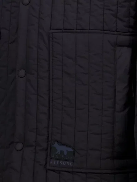 Matlasat geacă Maison Kitsune negru