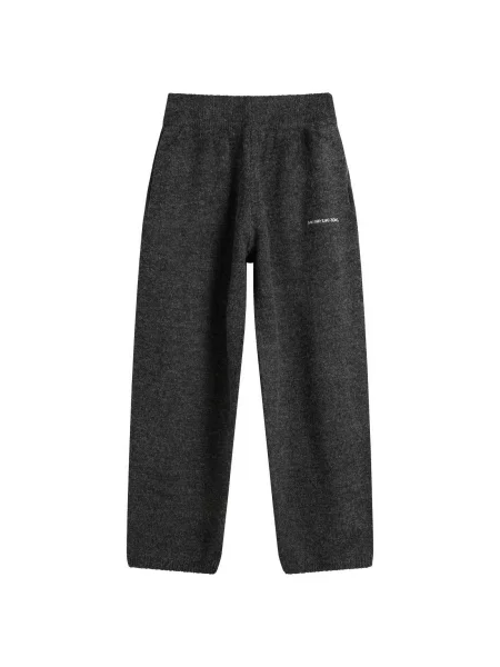 Dzianinowe joggery Mki szare