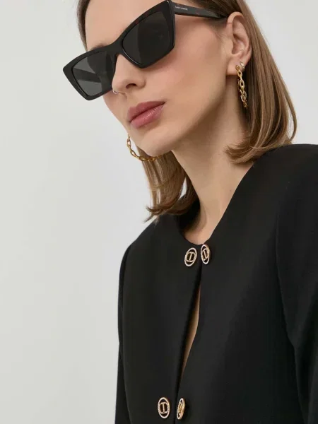 Saint Laurent ochelari de soare MICA maro
