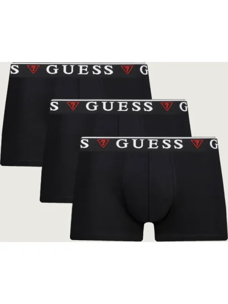 GUESS Boxeri BRIAN purpuriu alb negru