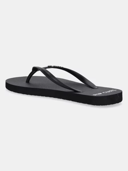 Žabky Rip Curl na plochém černá
