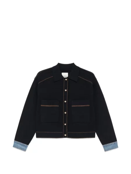 Lung cardigan Sandro albastru