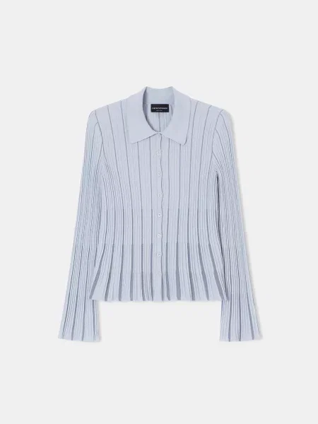 Кардиган Emporio Armani серый