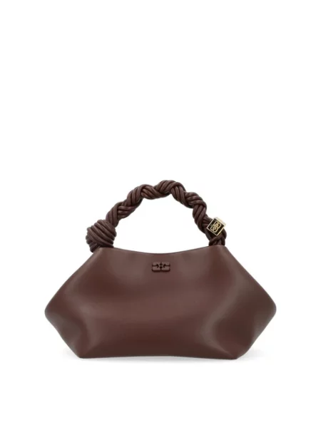 Torebka crossbody Ganni brązowa