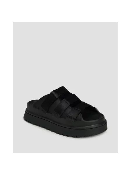 Pantofle Ugg na platformě černé