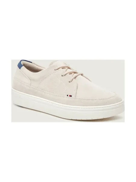 Tommy Hilfiger Sneakers | piele întoarsă bej