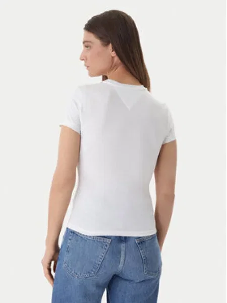 Majica Tommy Jeans bela