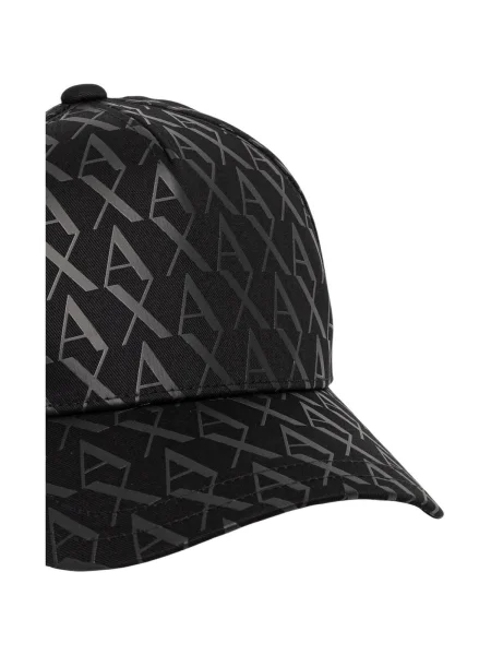 Armani Exchange șapcă de baseball din modelator negru