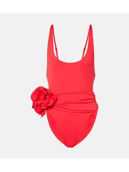 Strój kąpielowy Magda Butrym w kwiatki czerwony