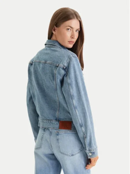 Calvin Klein Jeans Džínsová bunda Classic modrá