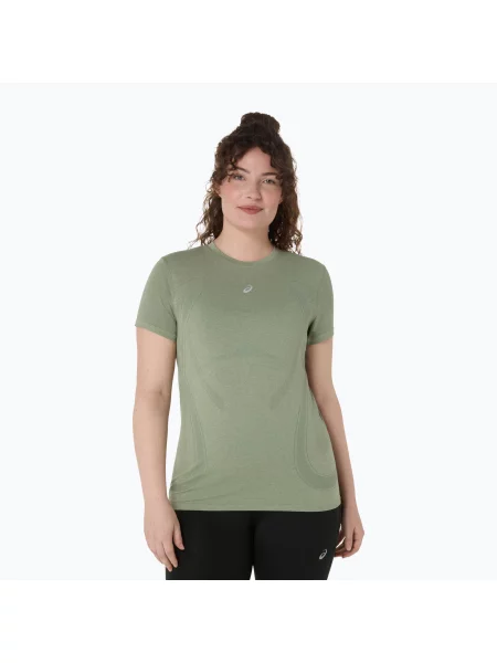 Бесшовная спортивная футболка Asics синяя