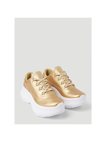 Sneakersy Comme Des Garcons skórzane żółte