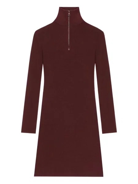 Mała mały sukienka mini Courreges garniturowa czerwona