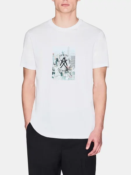 Футболка Armani Exchange білий