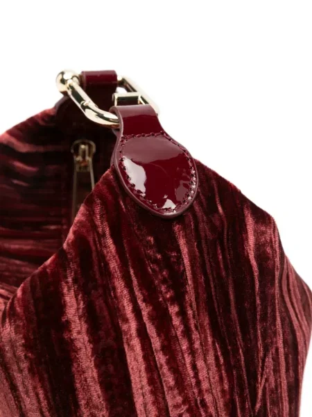 Τσάντα shopper Furla κόκκινο