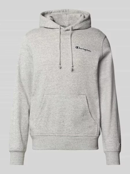 Bluza z kapturem z wyhaftowanym logo Champion