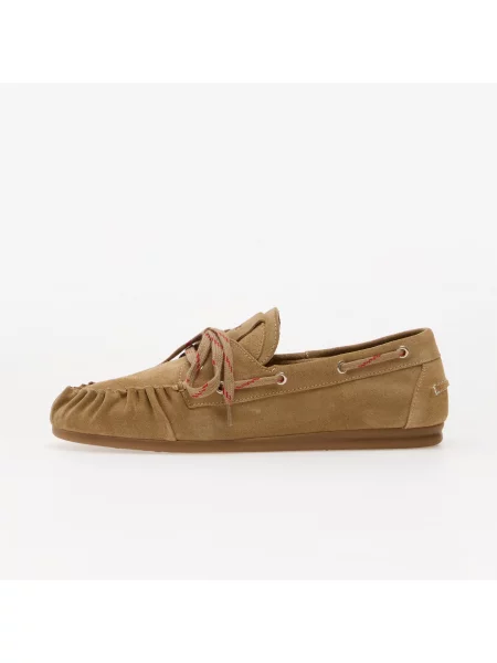 Boty Alohas Rowan Sporty Suede Beige Leather Loafers Beige 39 béžové