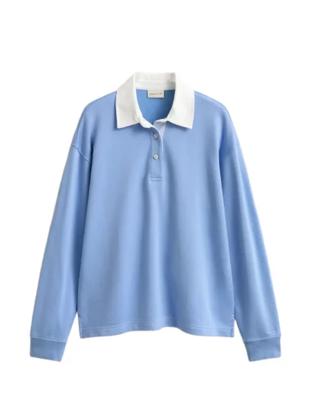 Gulerat tricou polo Gant albastru