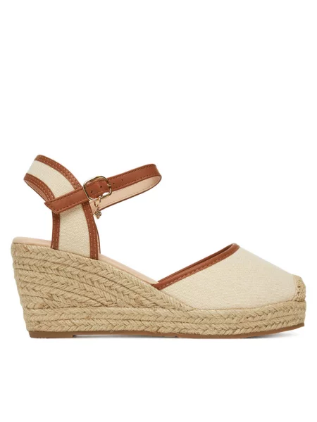 Espadryle DeeZee beżowe