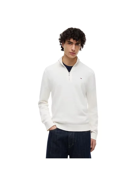 Lekki kardigan Tommy Jeans biały
