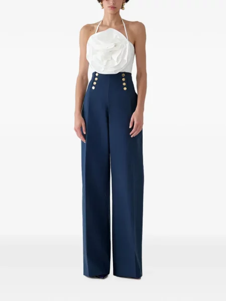 Top Carolina Herrera albastru