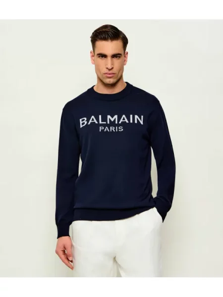 Balmain De lână pulover