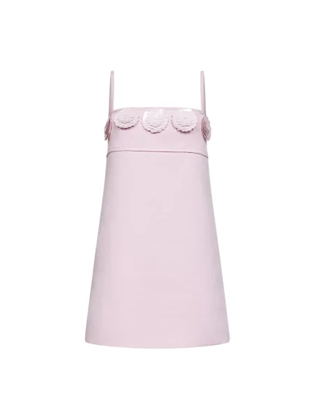 Mała sukienka mini Self-portrait z cekinami mini różowa