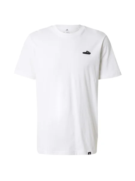 Adidas Tricou Lounge Slide Graphic alb