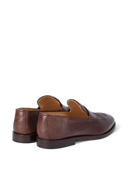 Pantofi loafer Brunello Cucinelli maro