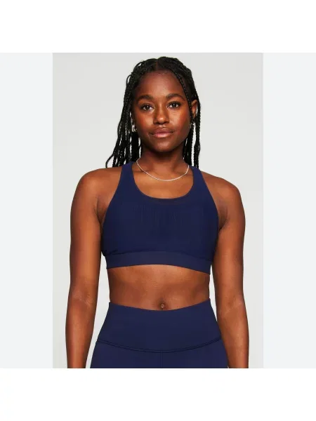 Biustonosz dla kobiet Fabletics Principal High Impact niebieski