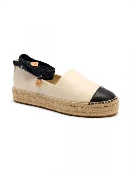 TORY BURCH De piele espadrile CAP-TOE