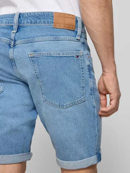 Bermudy Tommy Hilfiger Jeans niebieskie