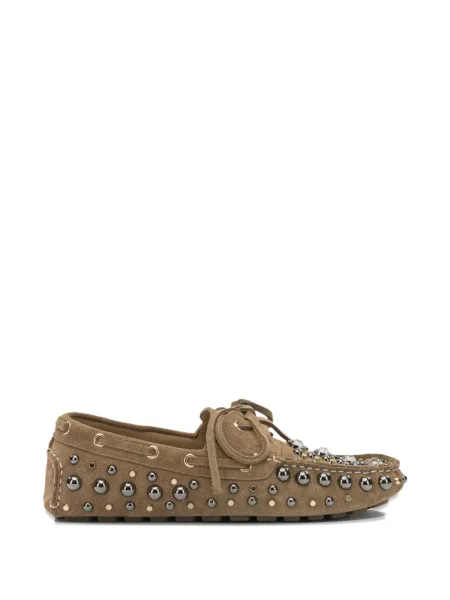 Pantofi loafer Strategia Shoes din piele de căprioară
