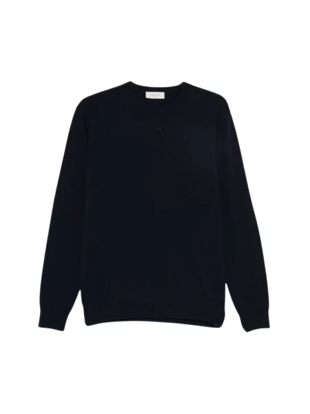 Dzianinowy sweter Piacenza 1733 niebieski