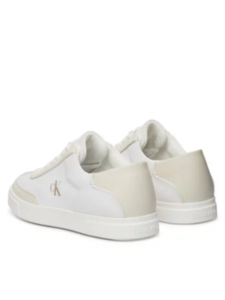 Calvin Klein Niske tenisice PRO ecru/prljavo / smeđa bijela