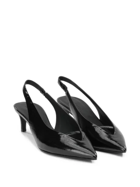 Pantofi cu toc Del Carlo slingback negru