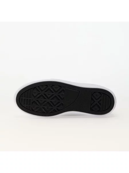 Kožené tenisky Converse Chuck Taylor All Star na platformě černé