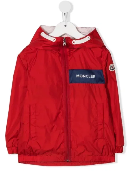 Gyerek dzseki Moncler Enfant piros
