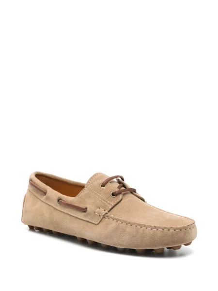 Pantofi loafer Tod's din piele de căprioară