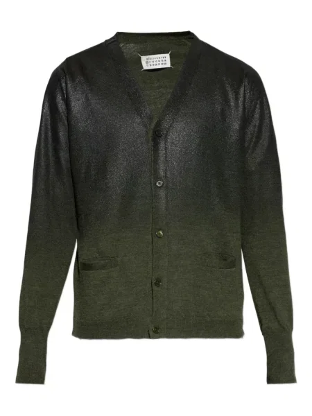 Cardigan Maison Margiela tricotate verde