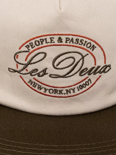 Les Deux baseball sapka bézs