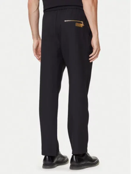 Versace Jeans Couture Medžiaginės kelnės juoda