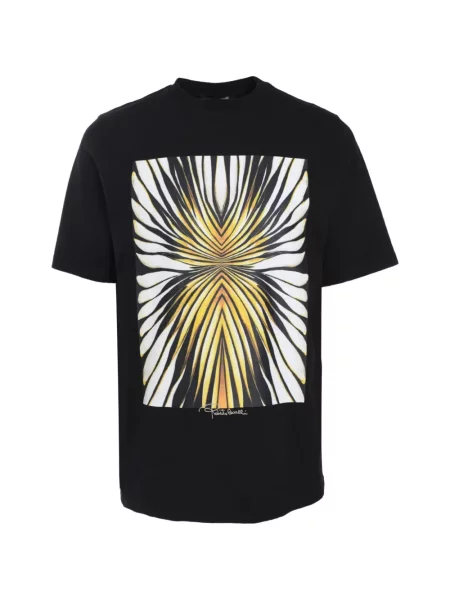 Tricou Roberto Cavalli cu imagine negru