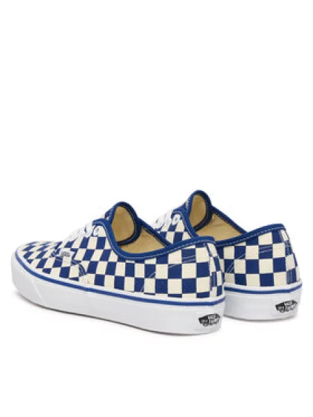 Ilgaauliai batai Vans su raišteliais mėlyna