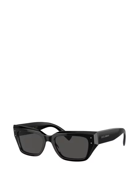 Τετράγωνα γυαλιά ηλίου Dolce & Gabbana Eyewear με καρφιά μαύρο